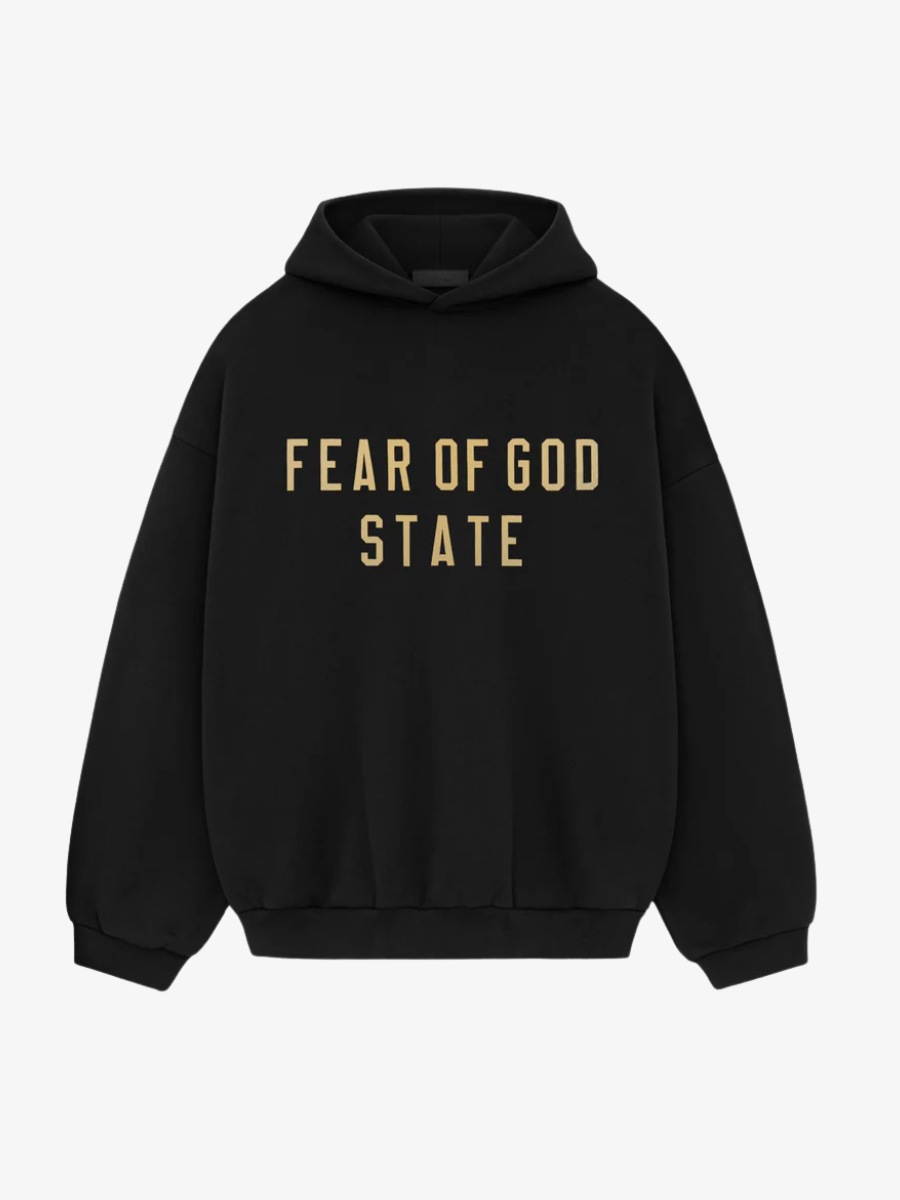 FOG Fleece Pullover Logo Hoodie – Black FOG Fleece Pullover Logo Hoodie – Black