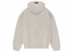 Fear of God Essentials Hoodie Silver Cloud