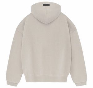 Fear of God Essentials Hoodie Silver Cloud