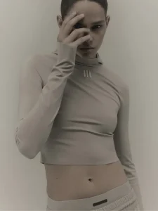 Fear Of God Athletics Women’s Base Layer Crop Hoodie
