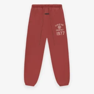 Essential 1977 Fleece Sweatpant Crimson