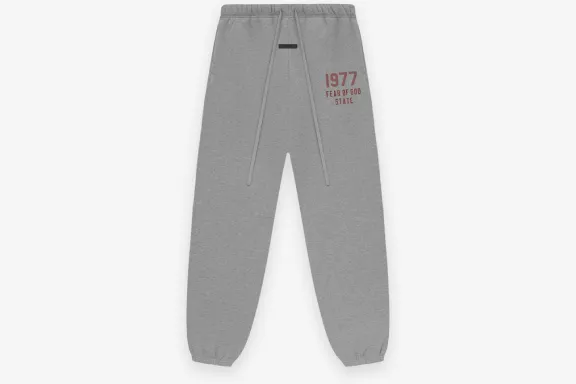 Essential 1977 Fleece Dark Heather Sweatpant Essential 1977 Fleece Dark Heather Sweatpant