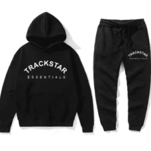 Black Essential Trackstar Premium Tracksuit