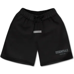 Essentials Black Shorts