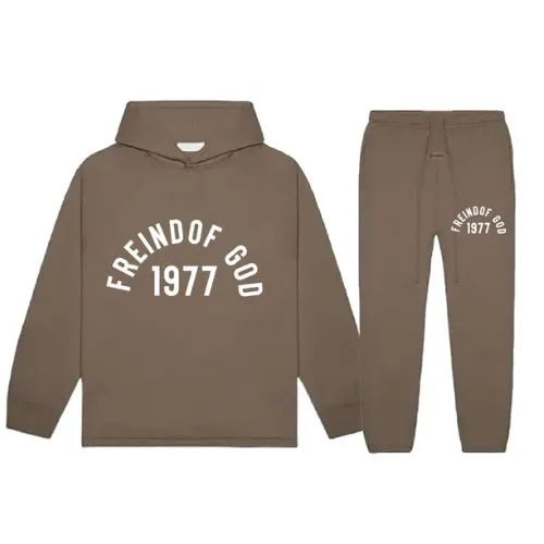 Brown Essentials Tracksuit Brown Essentials Tracksuit