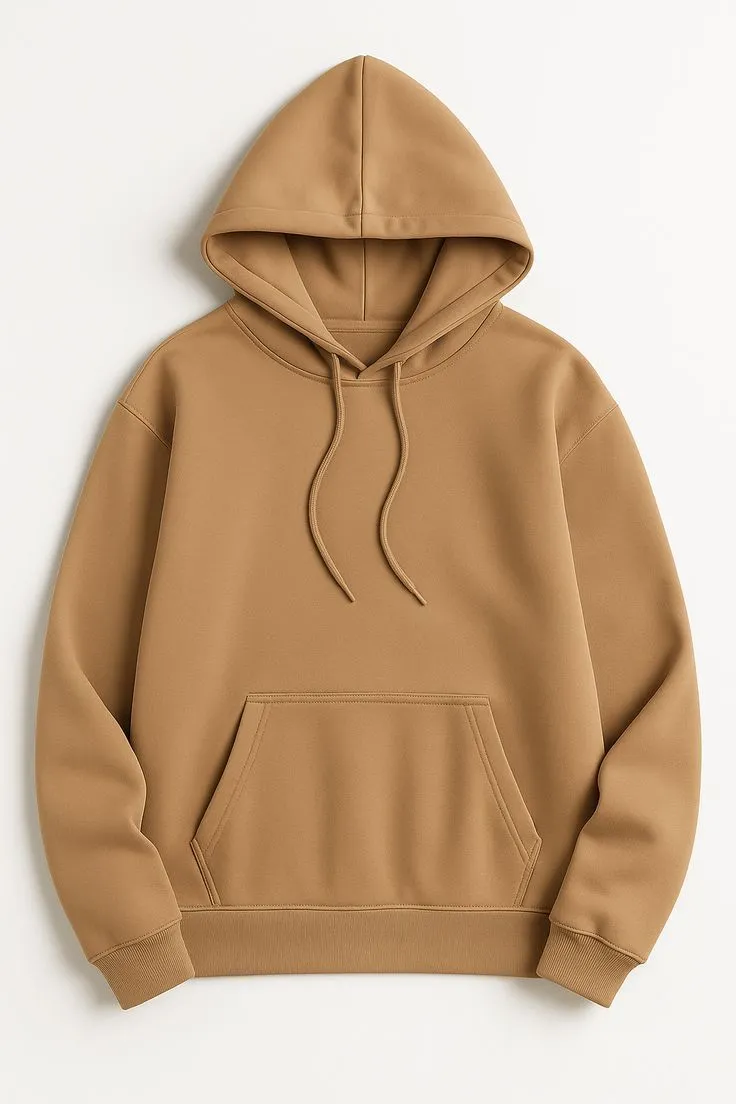 Brown Pullover Essentials Hoodie Brown Pullover Essentials Hoodie