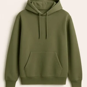 Green Pullover Essentials Hoodie