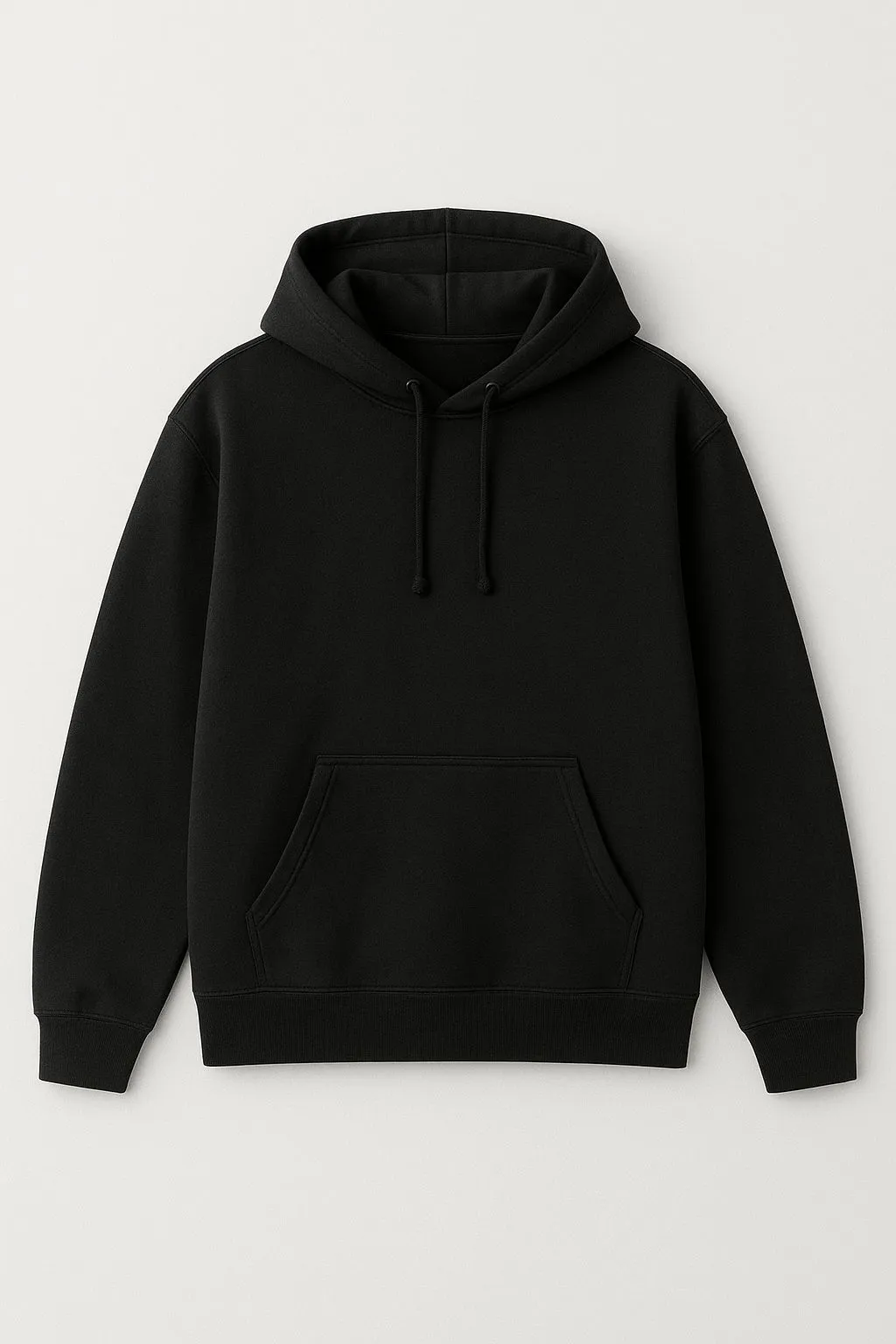 Black Pullover Essentials Hoodie Black Pullover Essentials Hoodie