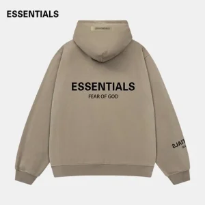 Fear OF God Brown Essentials Hoodie
