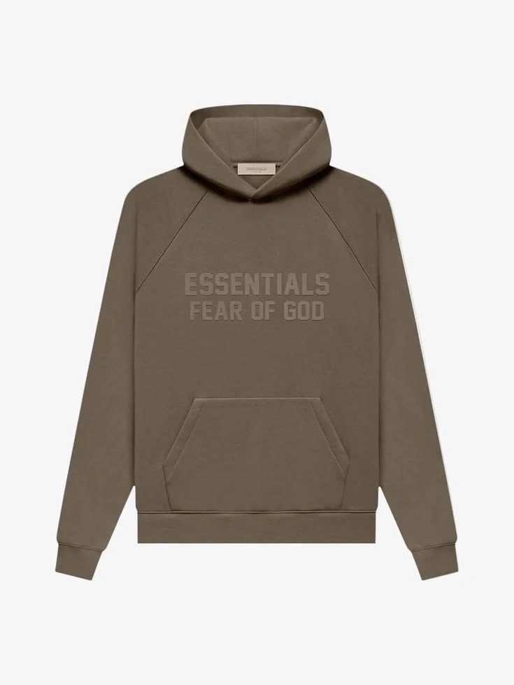 Essentials Brown Hoodie Essentials Brown Hoodie