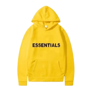 Yellow Essentials Hoodie